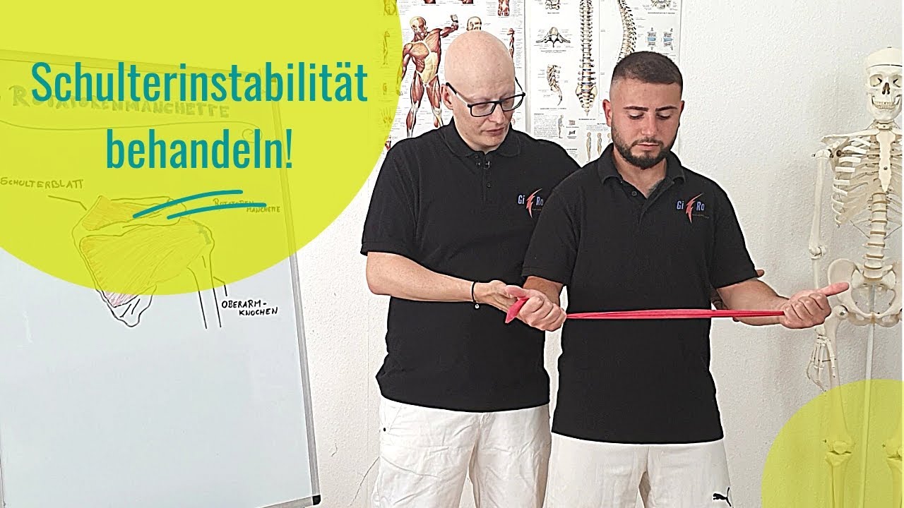 SCHULTERINSTABILITÄT: Wie du deine Schulter in wenigen Minuten stabilisierst.