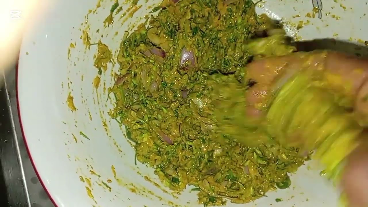 সরিষা ফুলের বড়া।