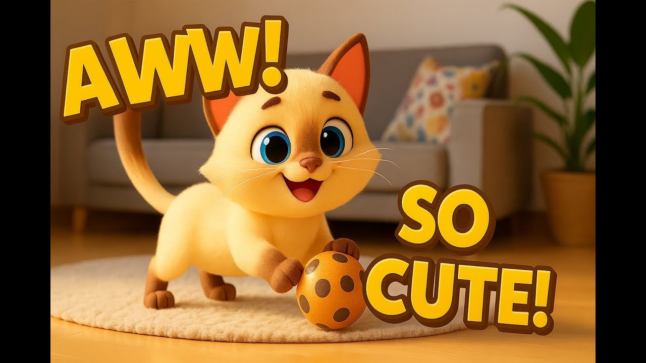 🎵My Kitty is so cute!! 