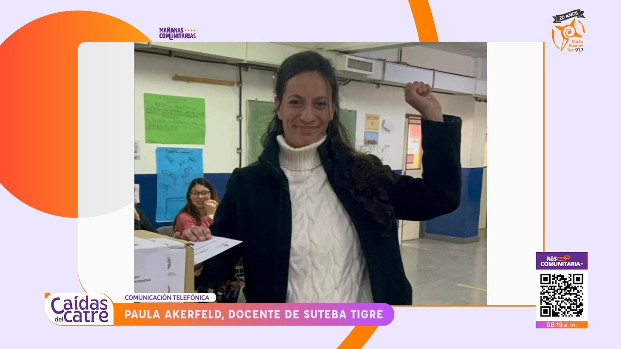 Paro docente en Provincia: “En la más rica del país, cobramos menos de $700.000” | CAÍDAS DEL CATRE
