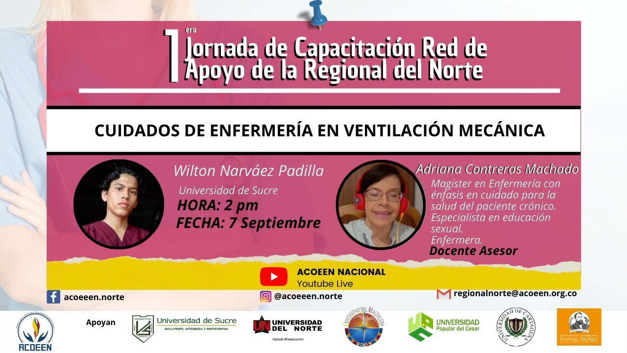Cuidados de Enfermería en ventilación mecánica