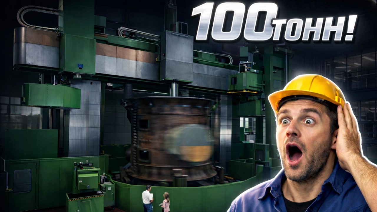 САМЫЕ КРУПНЫЕ СТАНКИ МИРА!!! Гиганты металлообработки