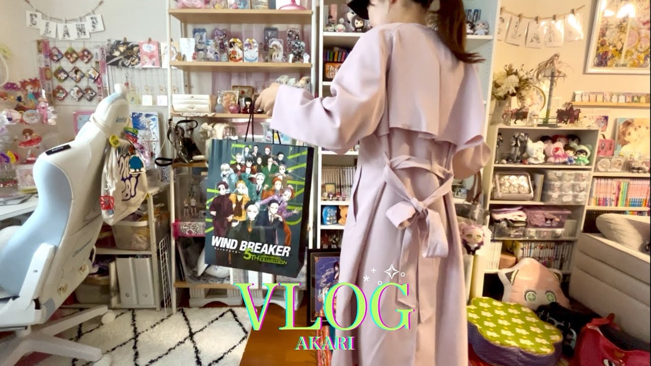 ウィンブレ展🎐ランダムしちゃう🥹鬼滅ufotable DINING🍽️オタ活はしごvlog🎵