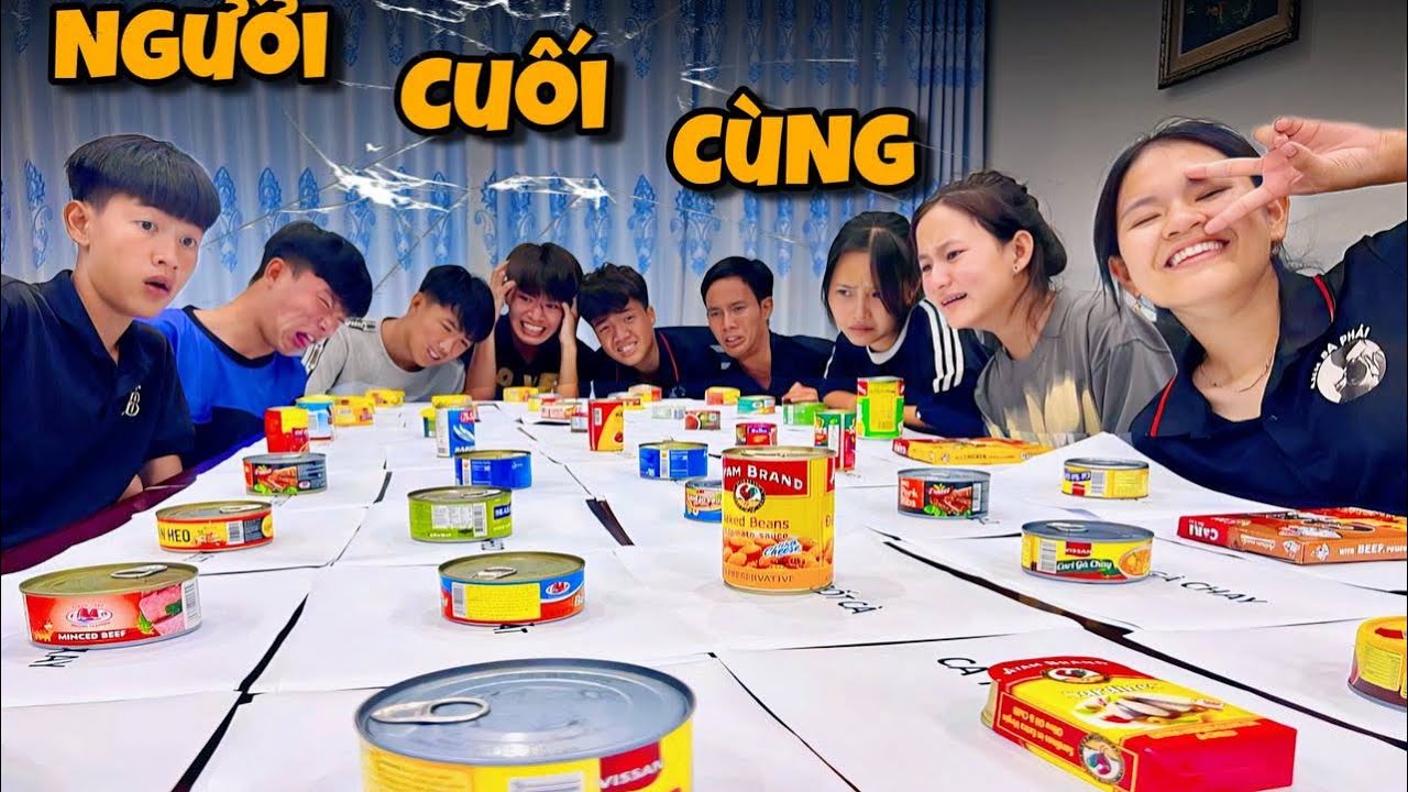 Anh Ba Phải Vlogs | Thử Thách Ăn Đồ Ăn K.I.N.H D.Ị 🤮 - Đồ Hộp Dễ Hay Khó Ăn - Thắng 5.000.000