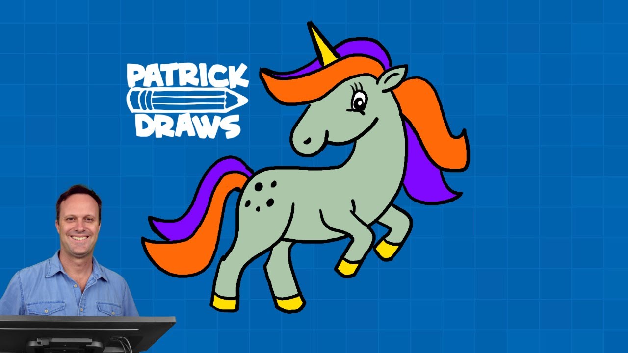 Patrick Draws a Unicorn