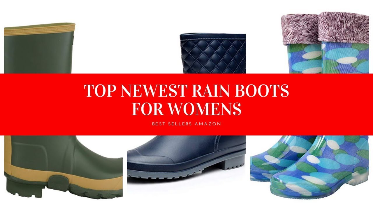 ✔️ TOP 10 NEWEST RAIN BOOTS FOR WOMEN 🛒 Amazon 2019