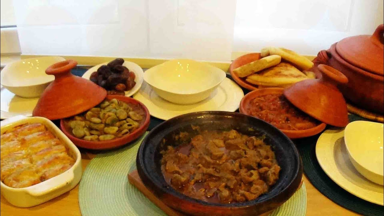 Repas du ramadan Chorba, Bourek et tajine le tout express