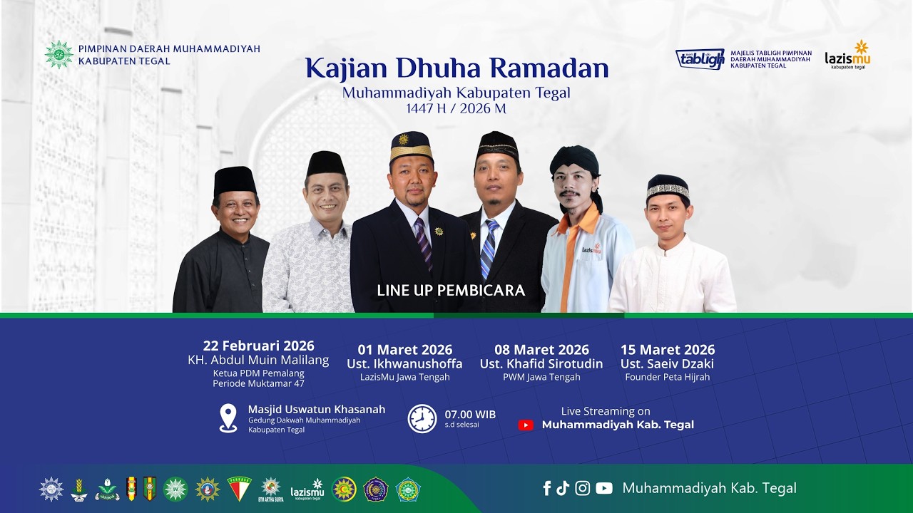 Amalan Cerdas di Waktu Terbatas | Kajian Dhuha Ramadan 1447 H Seri bersama Ust. Saeiv Dzaki
