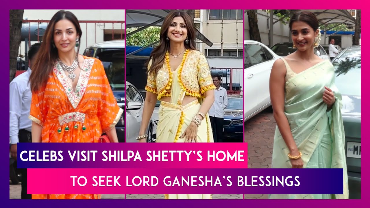 Ganesh Chaturthi 2023: Celebs Visit Shilpa Shetty&rsquo;s Home To Seek Bappa&rsquo;s Blessings