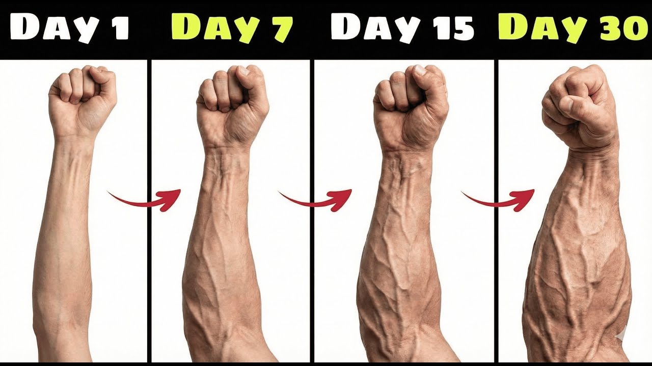 5 Exercises to EXPLODE Your Forearms FAST | Body Transformation #sciencefacts #bodytransformation 