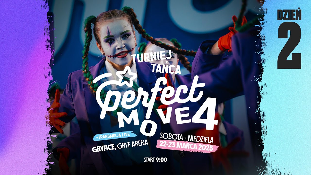 TURNIEJ TAŃCA – PERFECT MOVE VOL. 4 🌟💜 TRANSMISJA NA ŻYWO | DZIEŃ 2