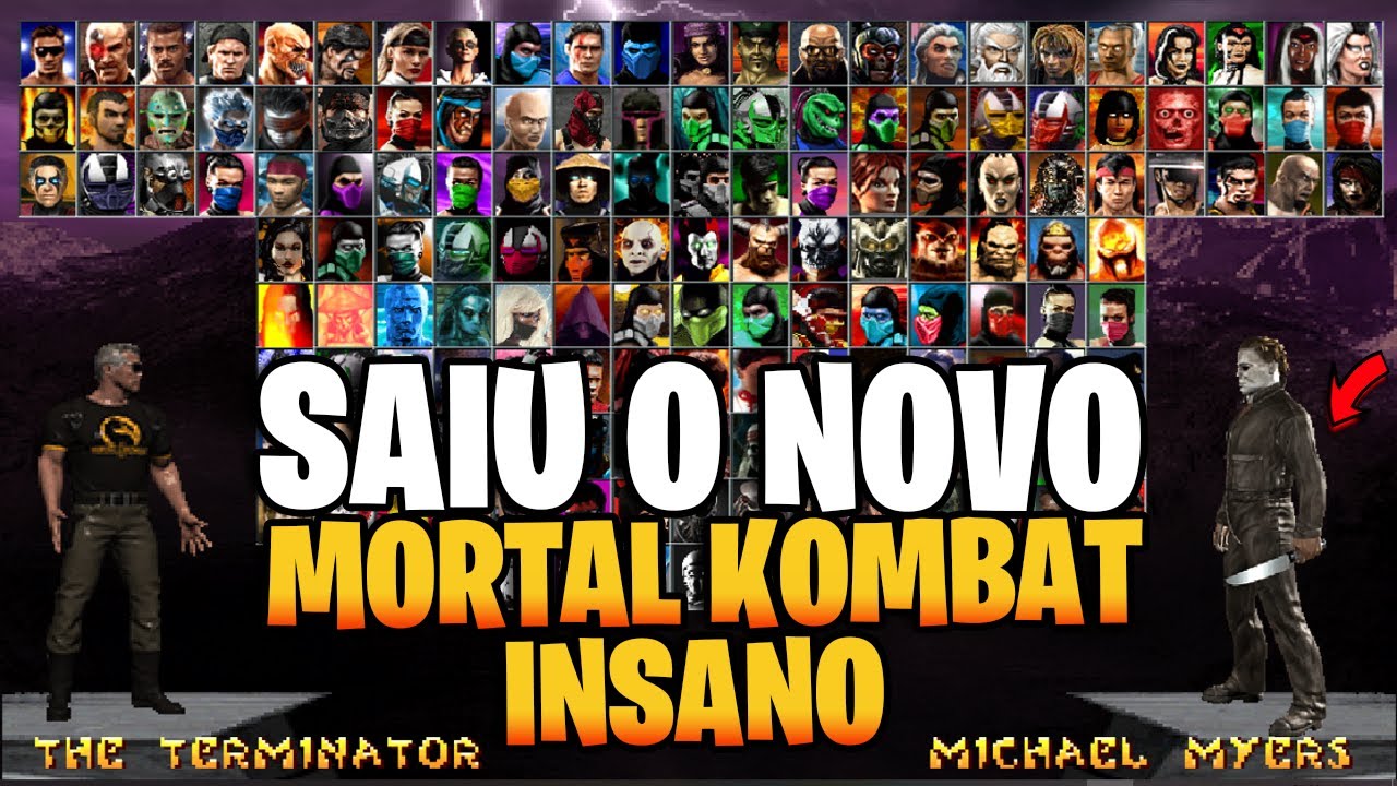 SAIU O NOVO MORTAL KOMBAT NEW ERA 2022 ATUALIZADO - MUGEN