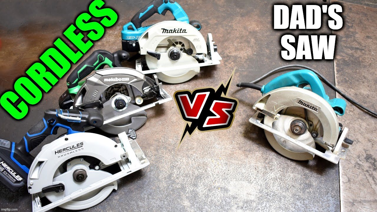 Your Dad's Circular Saw Dyno Tested vs Modern Cordless