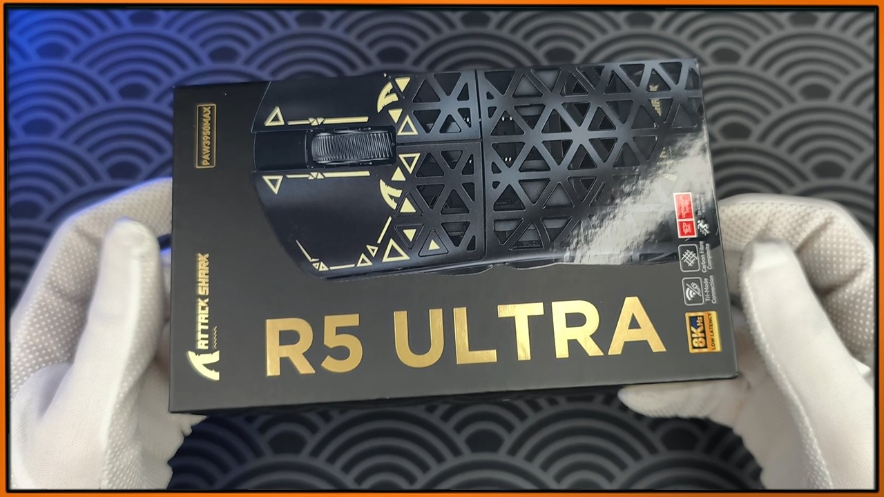 Возможно лучшая мышка из карбона - Attack Shark R5 Ultra #Мышка #AttackShark