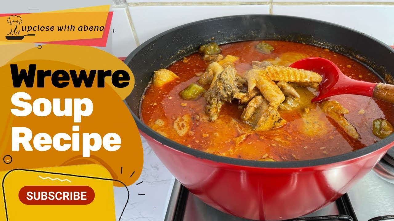 How to make Ghanaian Wrewre Soup/Wr3wr3 Nkwan at home |Wild Melon Seeds Soup.