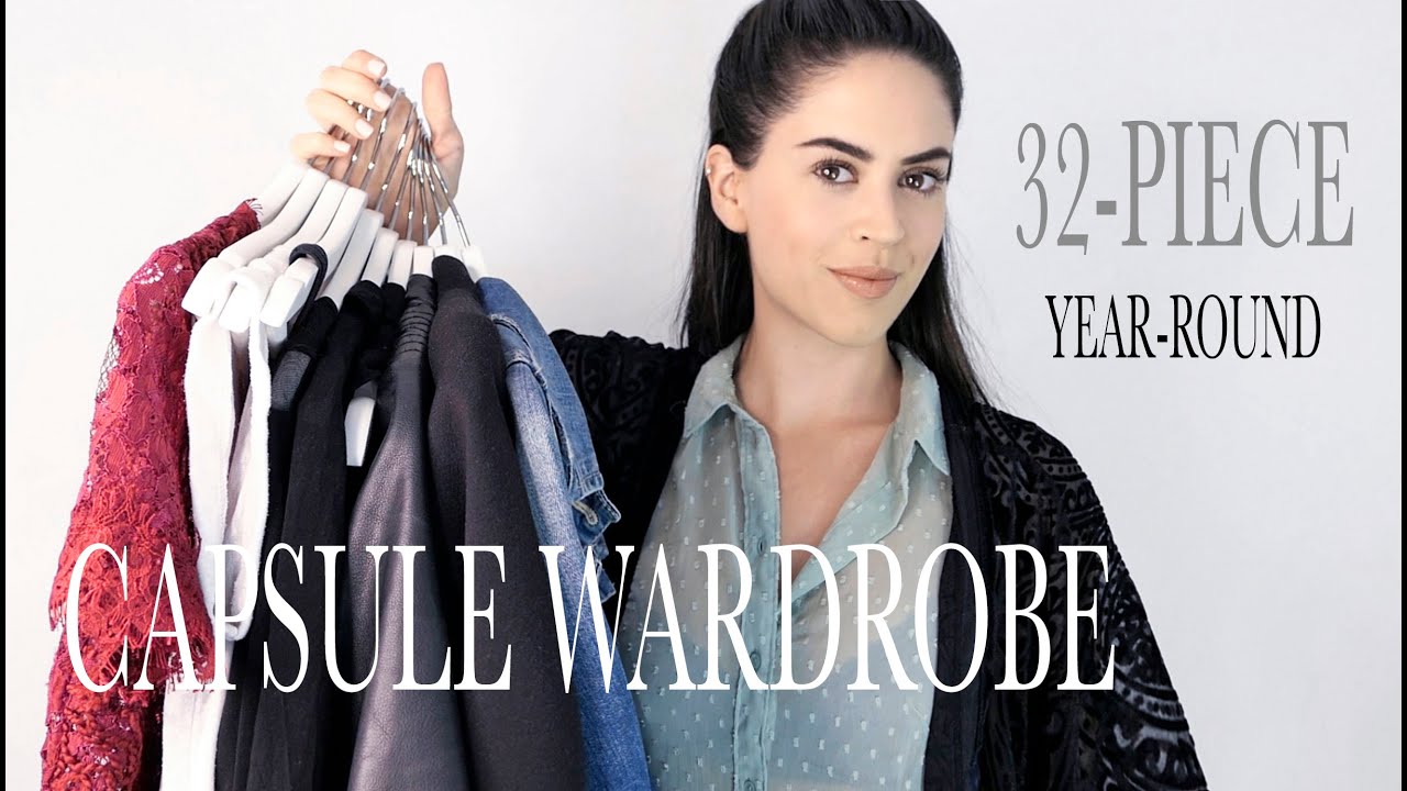 Wardrobe Tour: 32 Ρούχα Για Όλο Το Χρόνο | Minimalism Series