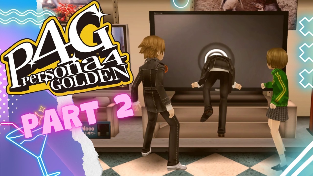 I'm INSIDE the TV?! | Persona 4 Golden First Playthrough Part 2 [SQUIDGE ABRIDGED]