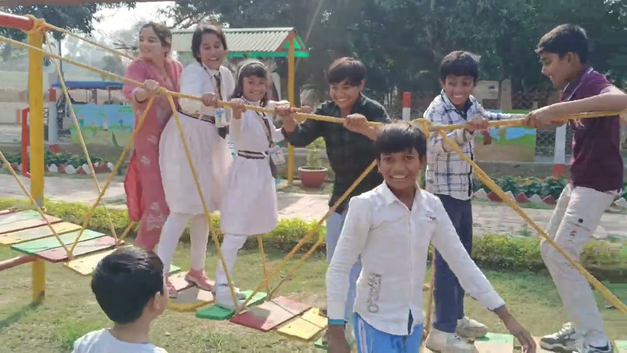 All students appreciate the park Farakka Model School 