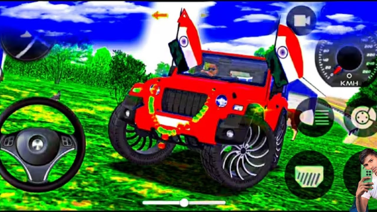 Modified Mahindra Thar Games:Indian Red Thar (Gadi Wala Games) Car Game Android Game - #2026 