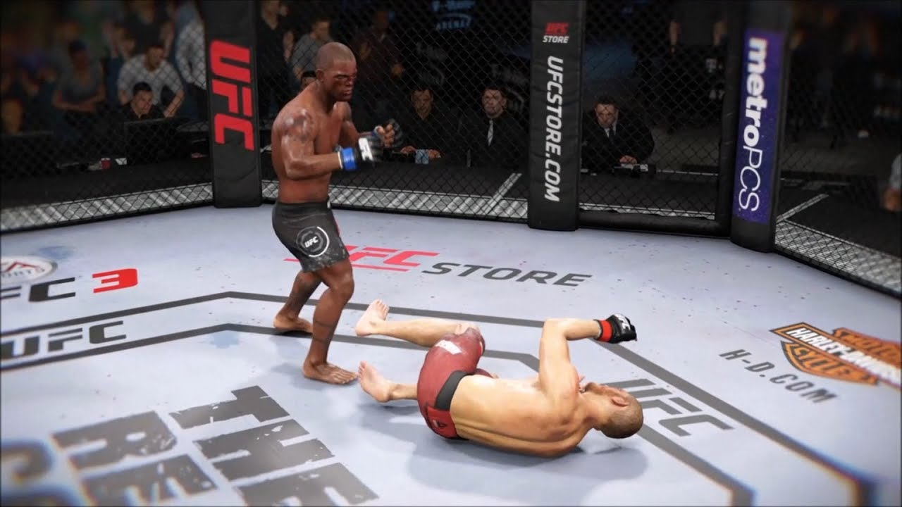 Khabib vs. Hector Lombard (EA Sports UFC 3) - K1 Rules