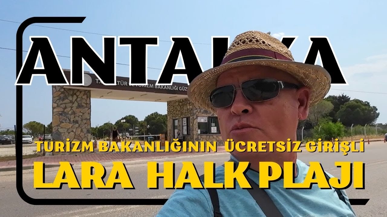 T.C. Kültür ve Turizm Bakanlığı Antalya Güzeloba Ücretsiz Girişli Halk Plajı