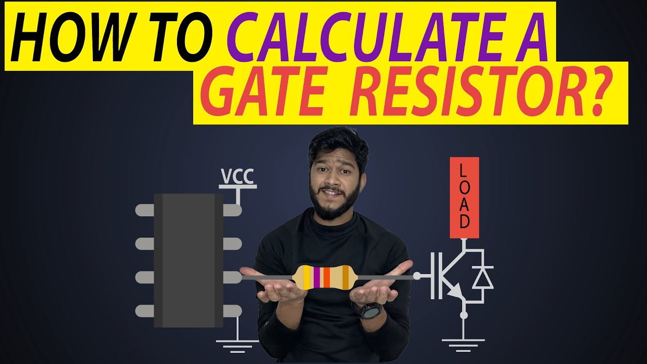 Как рассчитать резистор затвора? Расчёт резистора затвора IGBT | Расчёт резистора затвора MOSFET