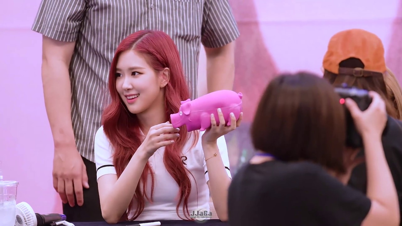 [4K] 180624 블랙핑크 로제 직캠 (BLACK PINK ROSE) -'개인 모음' (Fancam) By.JJaGa !팬사인회 @서현 AK플라자