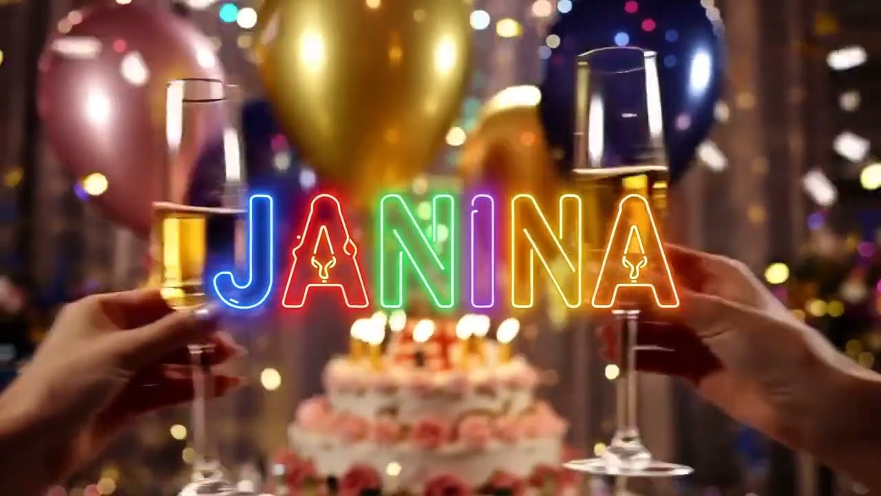Sto lat Janina! 🎂 Piosenka urodzinowa dla Janiny &ndash; Wszystkiego Najlepszego!