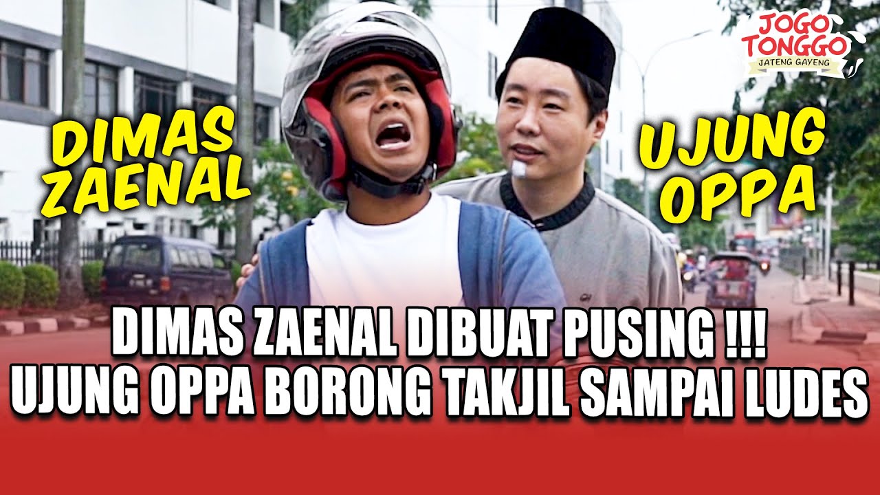 DIMAS ZAENAL DIBUAT PUSING!! UJUNG OPPA BORONG TAKJIL AMPE LUDES!!