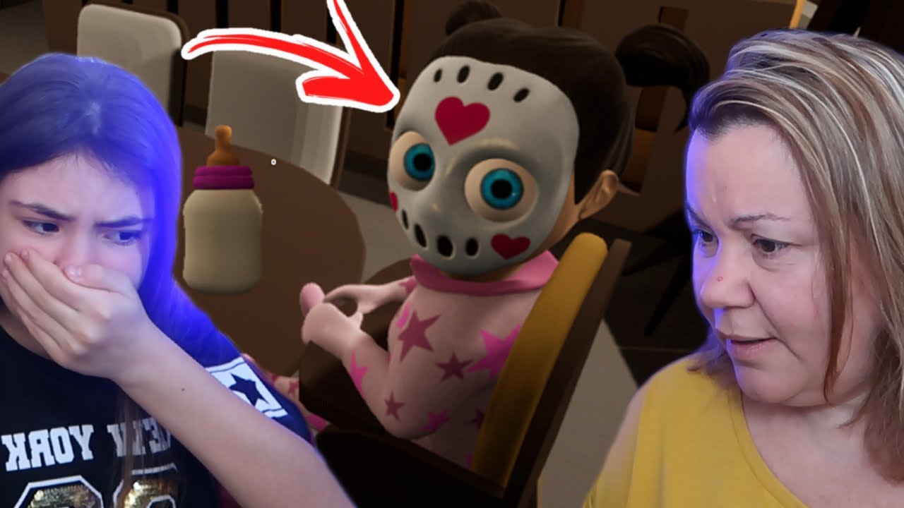 SOY la NIÑERA de UNA BEBÉ CREEPY ¡SALVAMOS A LA BEBÉ POSEIDA!