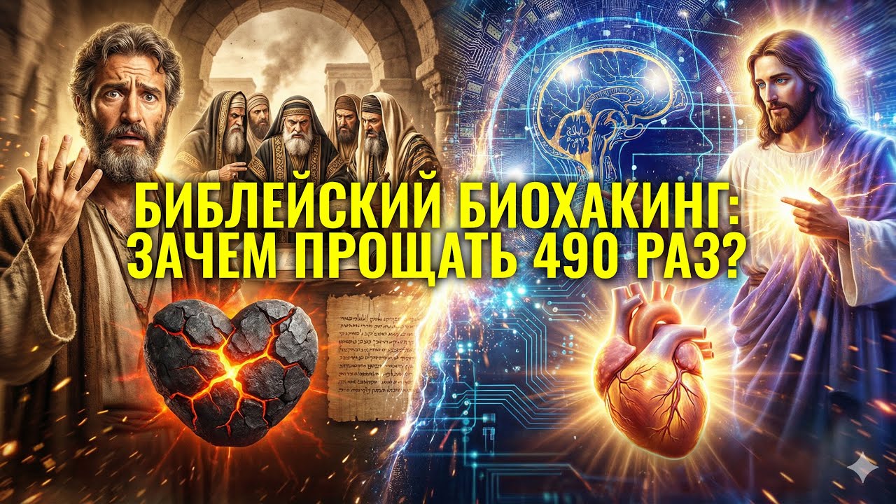 Библейский биохакинг: Зачем прощать 490 раз?