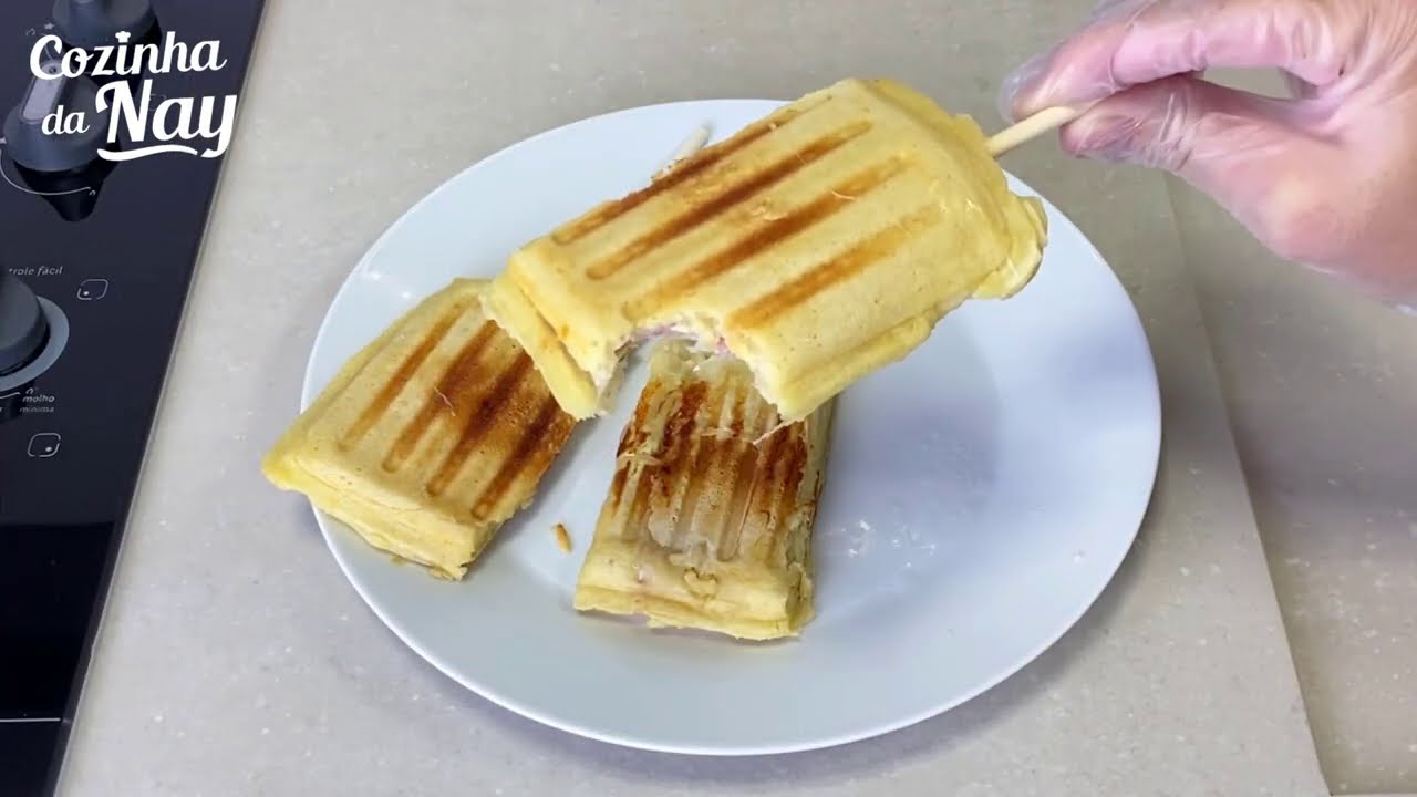COMO FAZER CREPE EM CASA NA SANDUICHEIRA! FÁCIL E DELICIOSO!