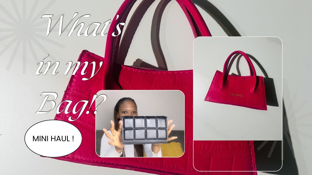 What’s in my handbag? | Mini Dischem & Clicks Haul