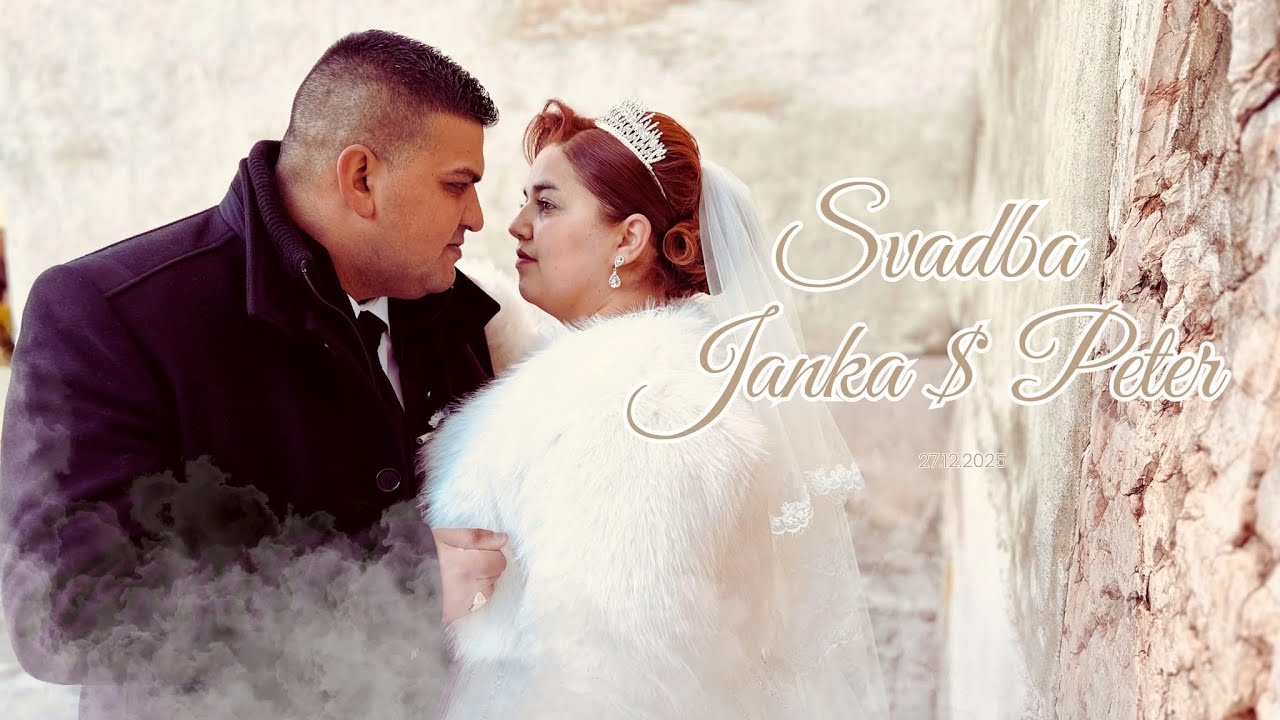 ♥️Janka & Peter❤️Nás svadobný deň*Kameraman 0948155638*