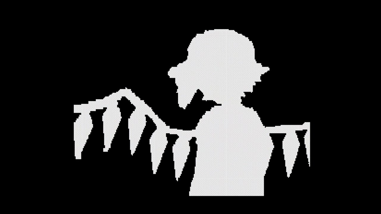 Bad Apple!! -Techno Lab - #ZXSpectrum #demoscene #8bit #chiptune #pixelart
