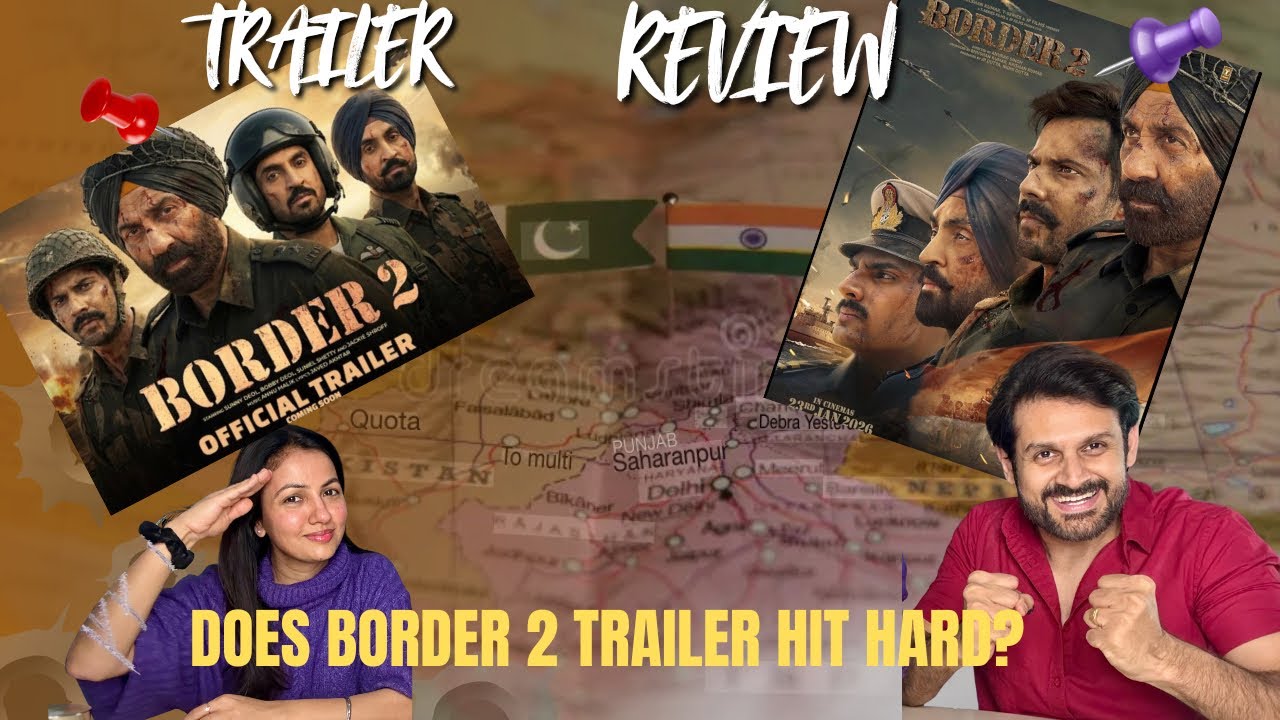 रोंगटे खड़े हो गए! 😳 | Border 2 Teaser Reaction 🇮🇳