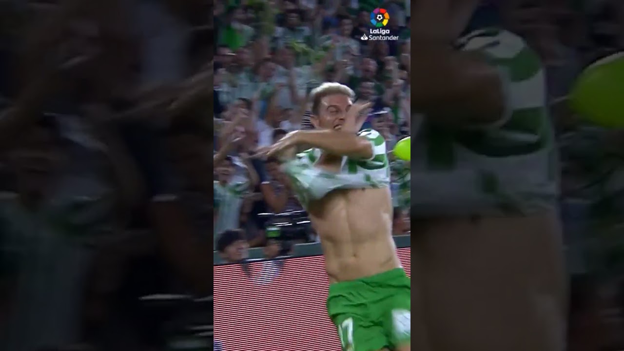 One of Joaqu&iacute;n's most unforgetable moments! ⚪ 🟢 #laligasantander #shorts #joaqu&iacute;n #realbetis