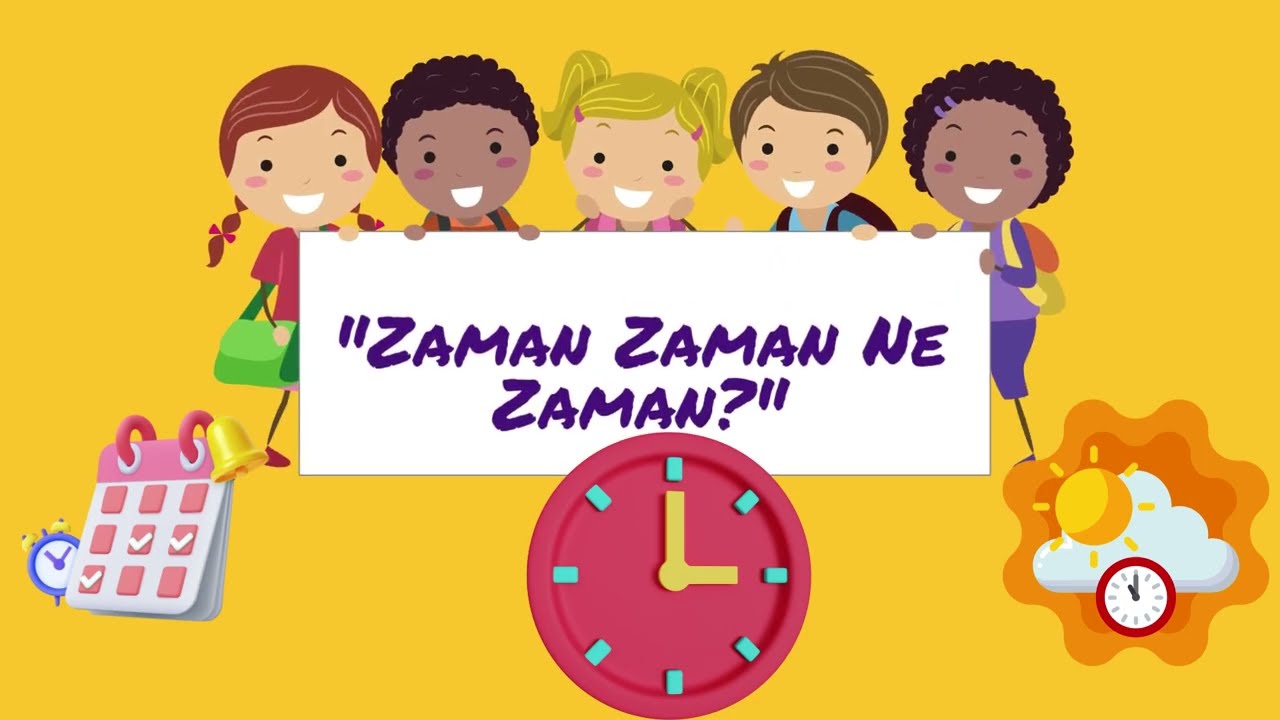 Zaman Kavramları Çocuk Şarkısı – Dün, Bugün, Yarın | Eğitici Okul Öncesi Şarkılar