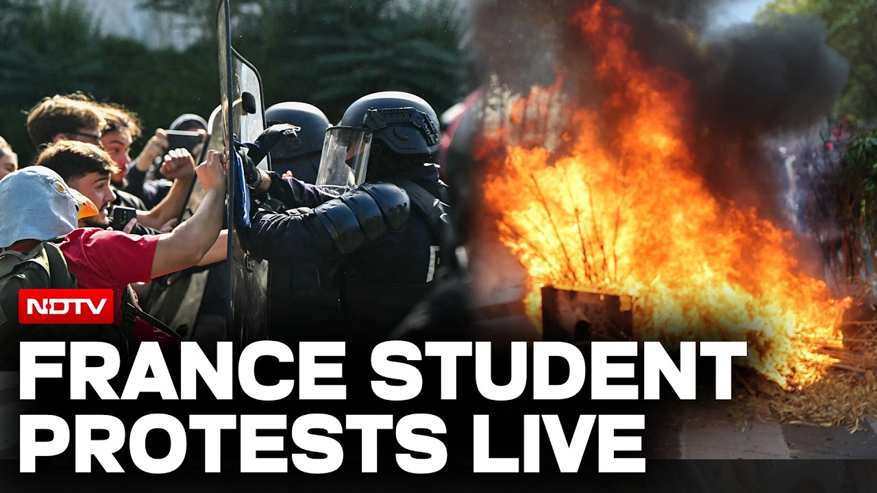 France Protest LIVE: Paris Protests Continue Amid Economic Discontent | France Student Protest 2026