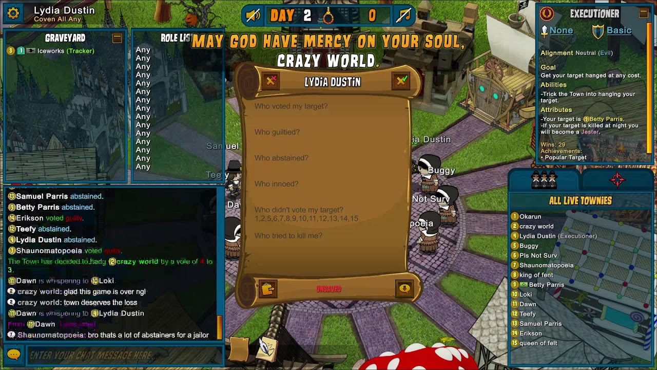 Town of Salem [Livestream]