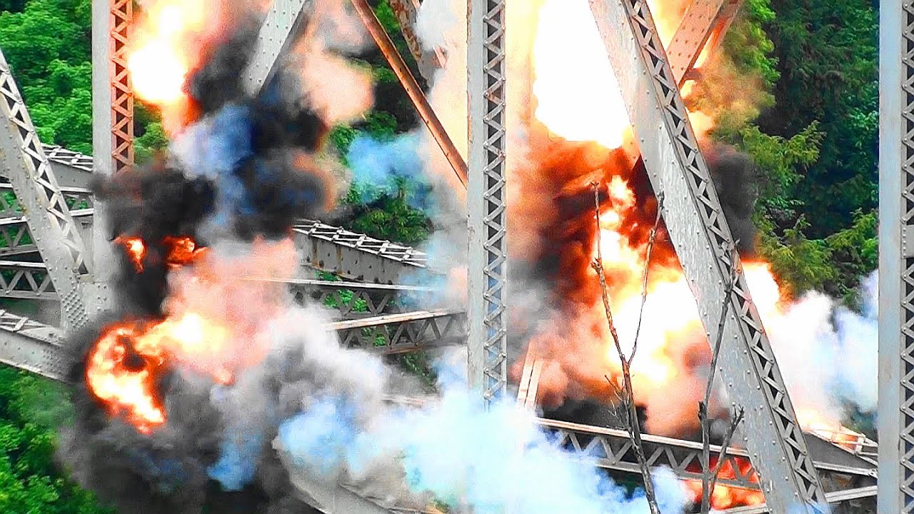 Miller Road Bridge over Cattaraugus Creek - Controlled Demolition, Inc.