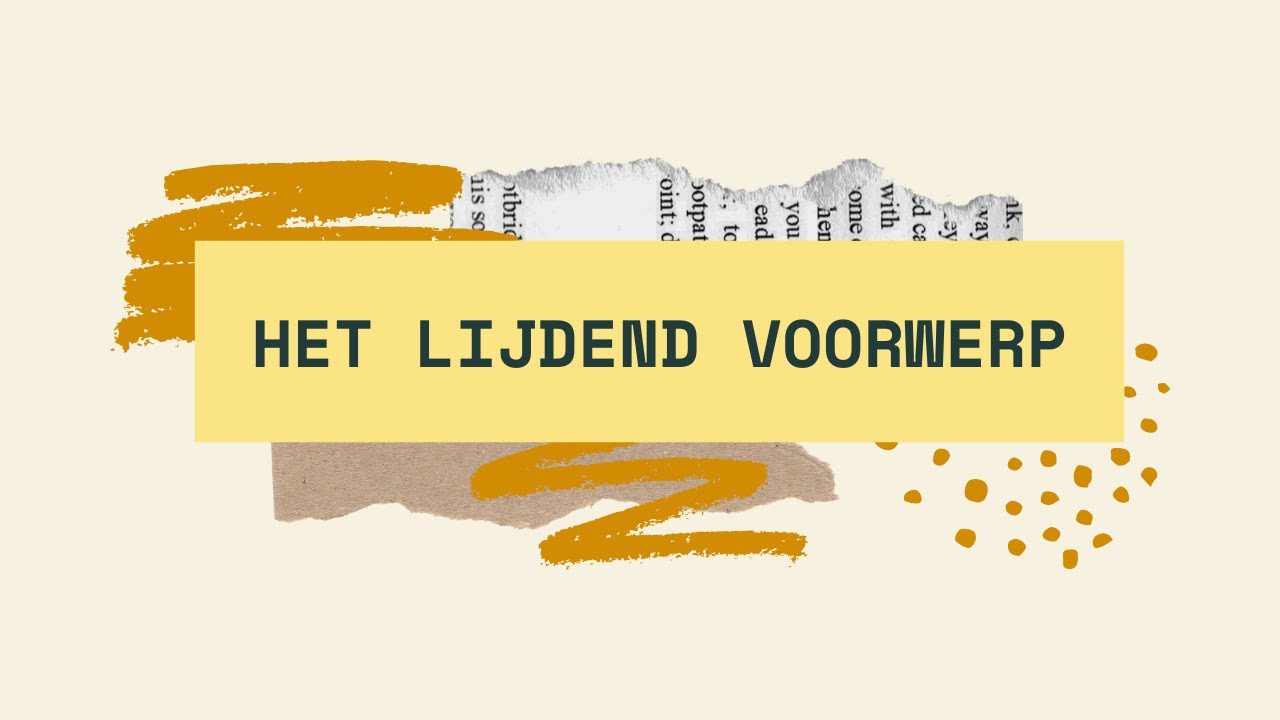 Hoe vind ik het lijdend voorwerp? #zinsleer