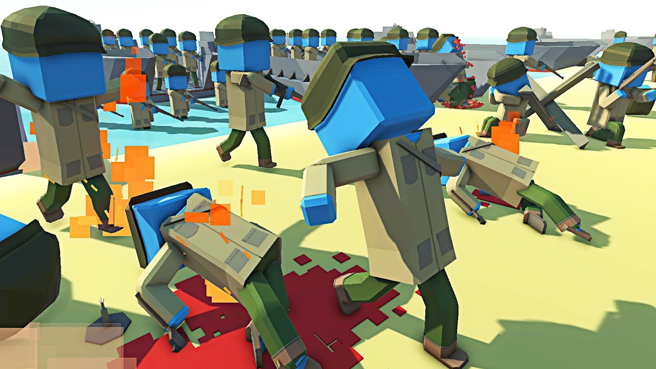 Can 1,000 Soldier Seize D-DAY BEACH DEFENSES?! - Ancient Warfare 3