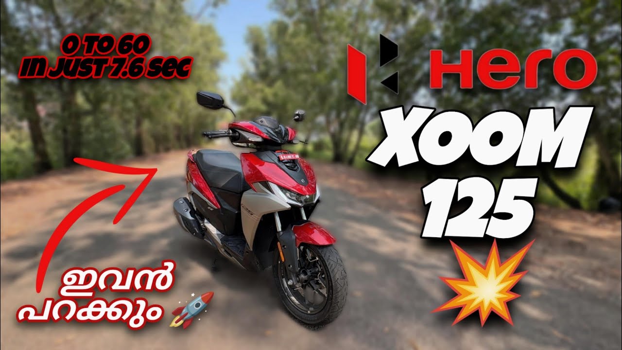 HERO XOOM 125 | MALAYALAM REVIEW