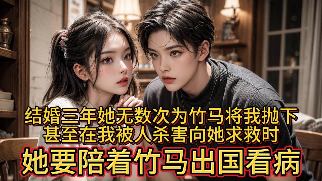 结婚三年她无数次为竹马将我抛下，甚至在我被人杀害向她求救时，她要陪着竹马出国看病。