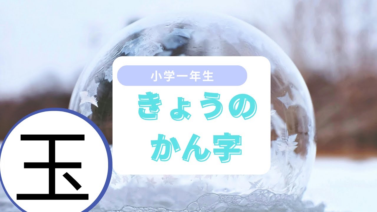 小学一年生きょうのかんじ【玉】