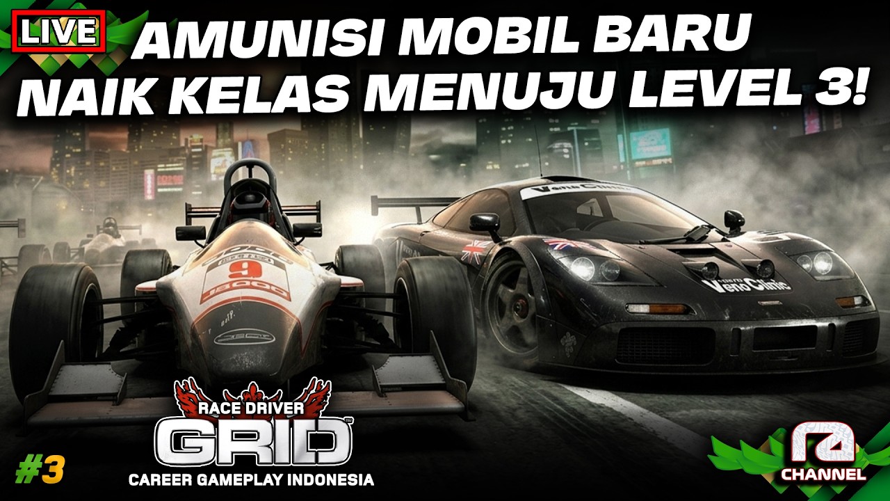 KATANYA LEVEL 3 SULIT, TAPI LEVEL 2 AJA UDAH NGAP-NGAPAN!😂- Race Driver GRID Live 3 (PC) Indonesia