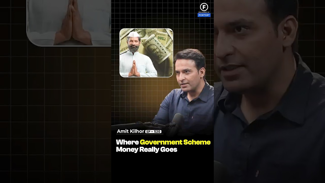Where Government Scheme Money Really Goes? | Amit Kilhor - Raj Shamani #shorts