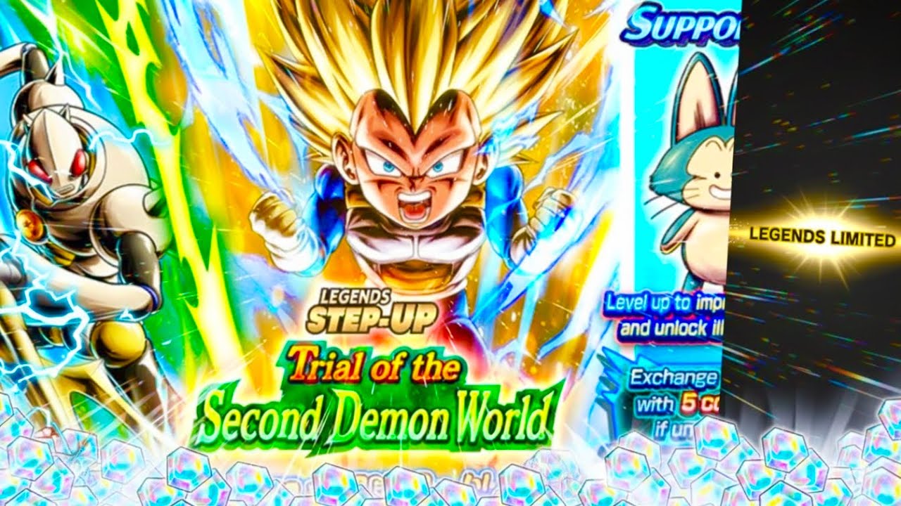 Билеты доступны для нового призыва SSJ3 Vegeta (мини-версия)! DB Legends