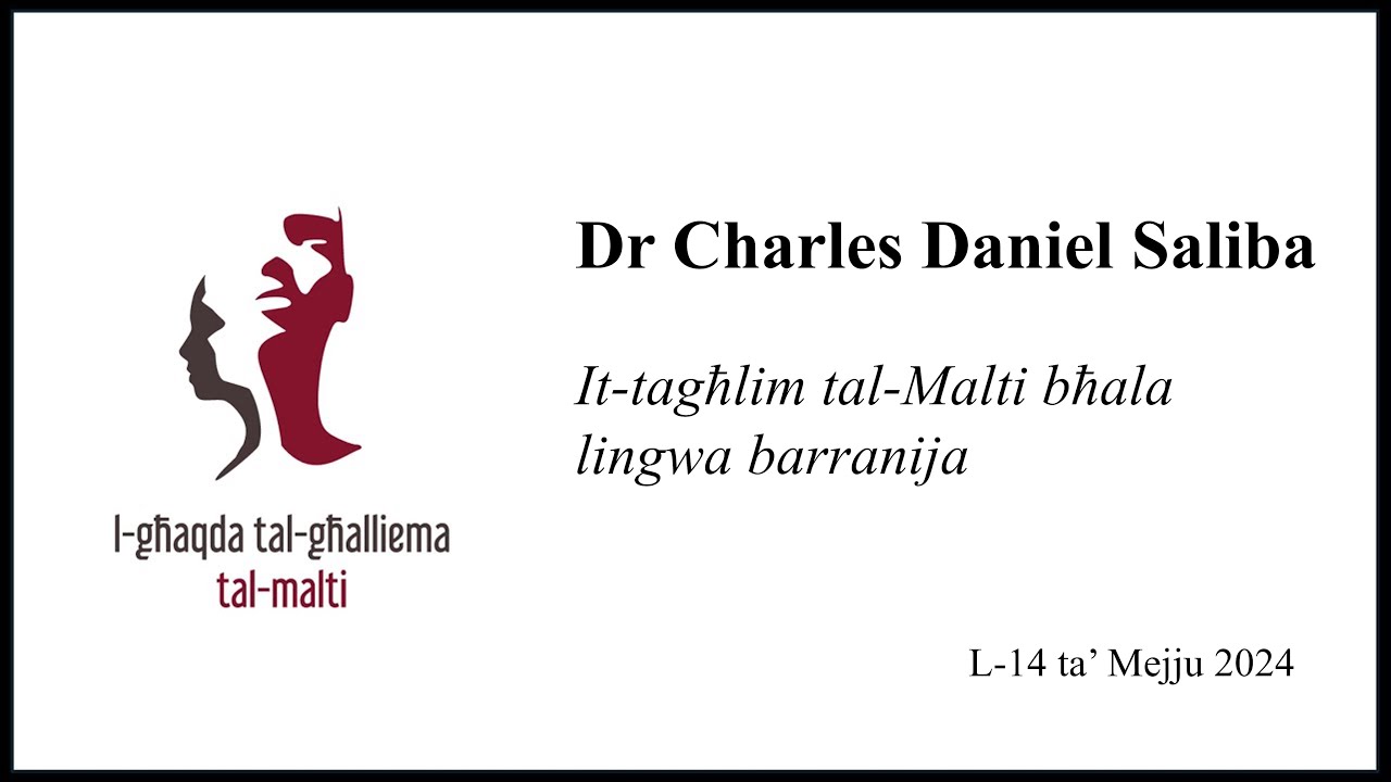It-tagħlim tal-Malti bħala lingwa barranija